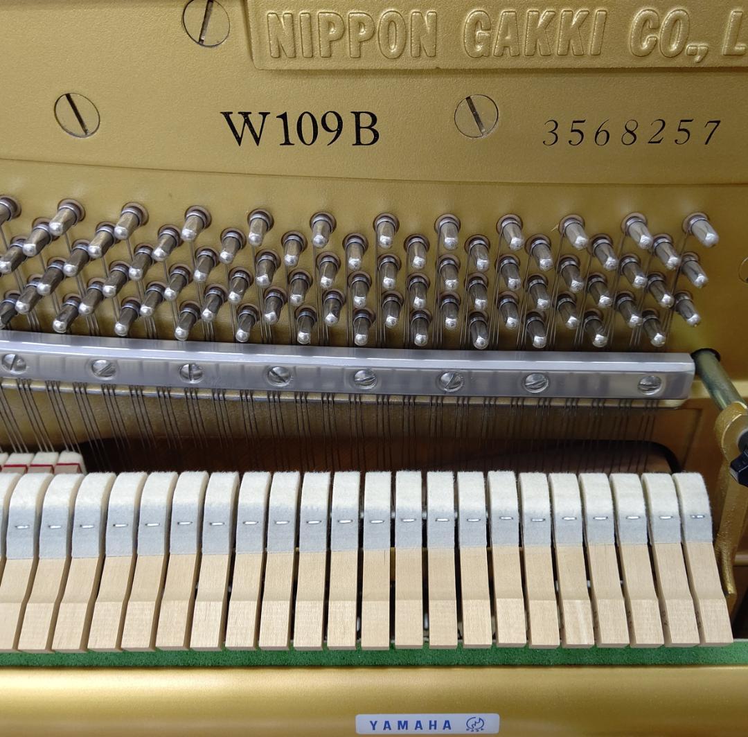 ヤマハサイレントピアノ W109B【消音機能後付け・希少品番・内部整備
