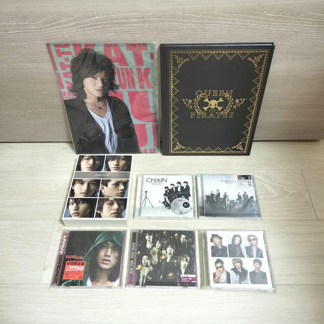 KAT-TUN (CDアルバム、CDシングル、パンフレット) ＋赤西仁 KAT-TUN (CDアルバム、CDシングル、パンフレット) ＋赤西仁 KAT-TUN