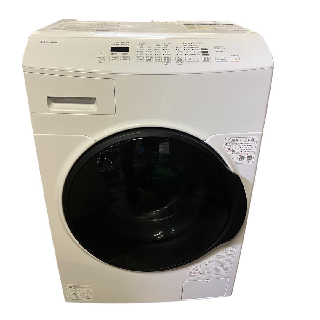 IRIS OHYAMAドラム式洗濯乾燥機 CDK842-W 2022年 IRIS OHYAMA（アイリスオーヤマ） 洗濯機 ドラム式 乾燥機付き 8kg