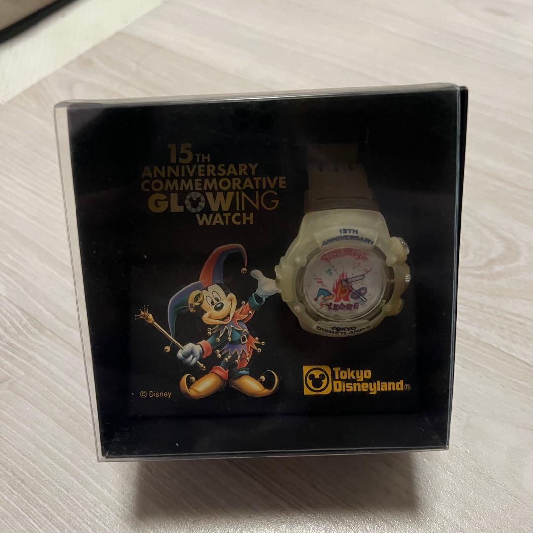 東京ディズニーランド 15周年記念 Viva!Magicグローイングウォッチ