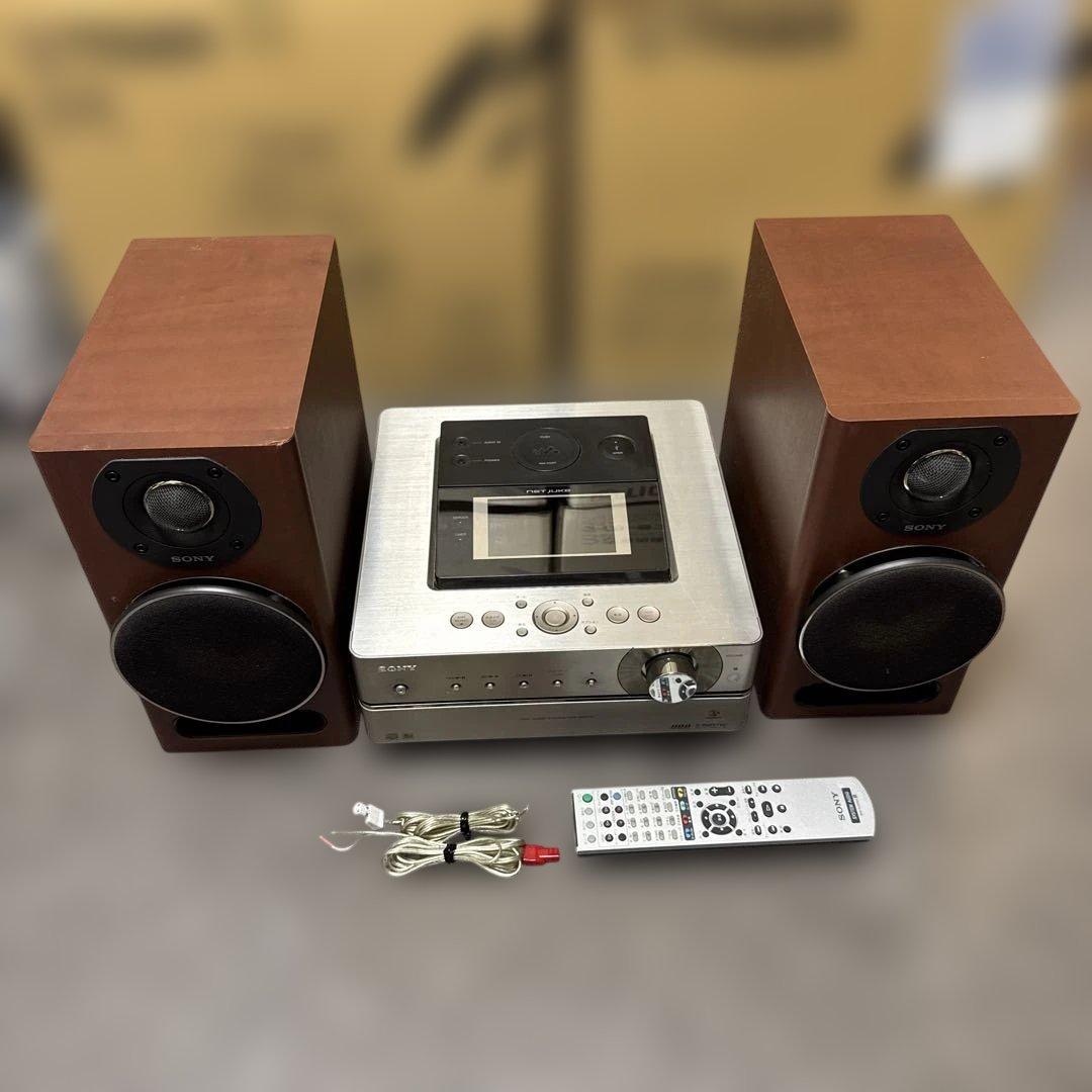 SONY NAS-M95HD HDD コンポ NET JUKE ハードディスク Amazon.co.jp: SONY NETJUKE HDD/CD/MD対応 ハードディスクコンポ