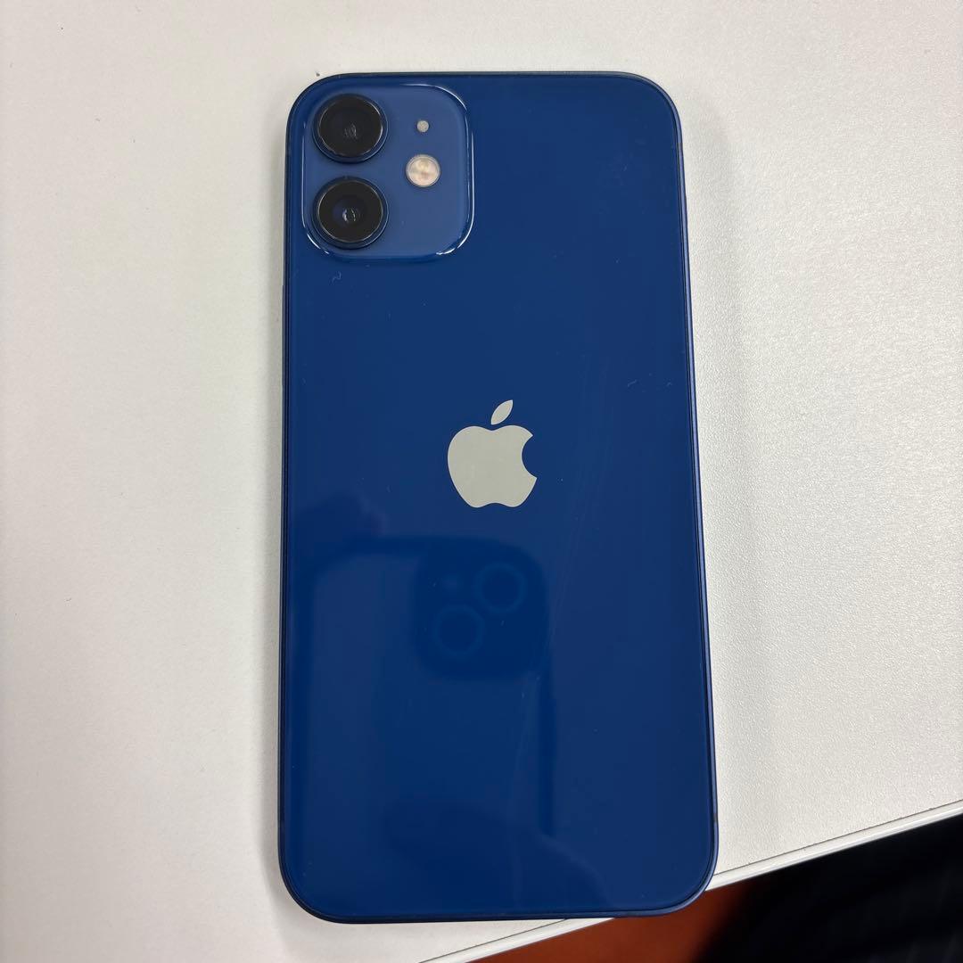 Apple iPhone 12 mini 64GBブルー 本体 充電ケーブル付き