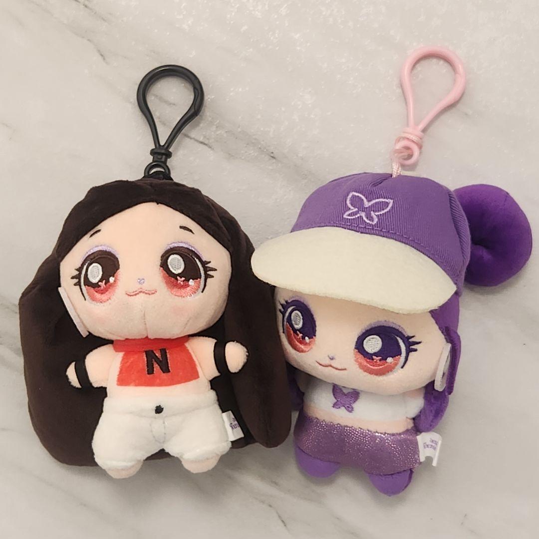 エスパ aespa ニンニン ティニピン ぬいぐるみ キーホルダー 2個セット
