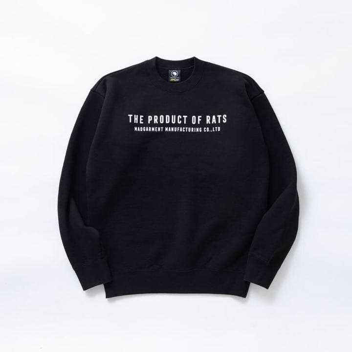 RATS TPOR CREW NECK SWEAT BOLT スウェット ラッツ CREW NECK SWEAT