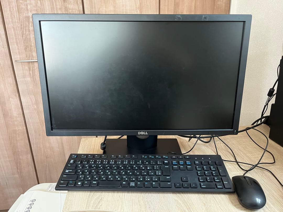 DELL デスクトップモニター キーボード マウスセット テレワークセット ノートでもデスクトップでも 大画面で いつもの