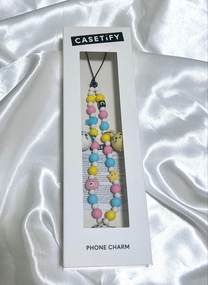 Castify ちいかわ ストラップ Phone Charm スマホ チャーム 楽天市場】【公式】 CASETiFY Chiikawa Hachiware Usagi ちいかわ