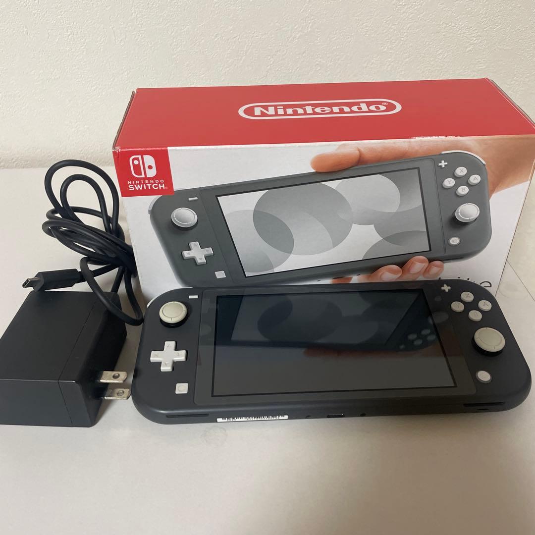 Nintendo Switch Lite グレー 本体 ジャンク品 - メルカリ