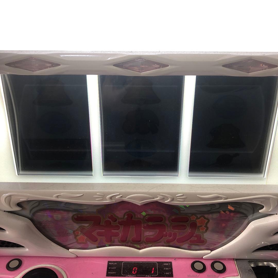 ジャンク スロット実機 魔法少女まどかマギカ 台キー設定キーあり 家