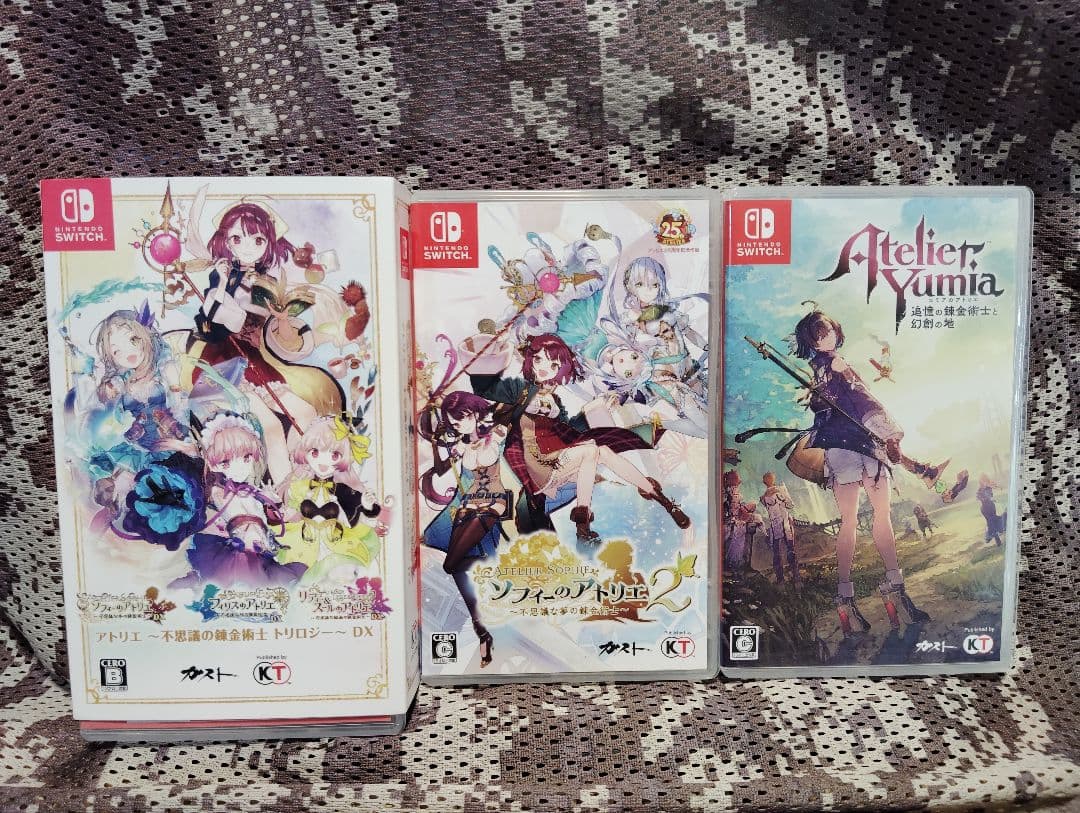 アトリエシリーズ パッケージ版ソフト5本セット アトリエシリーズ パッケージ版ソフト5本セット アトリエシリーズ