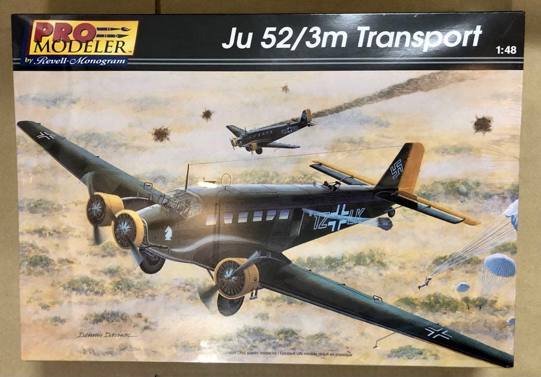 レベル モノグラム 1/48 ユンカース Ju52/3m Transport Pro Modeler Ju 52/3m Transport - 1/48 - iModeler
