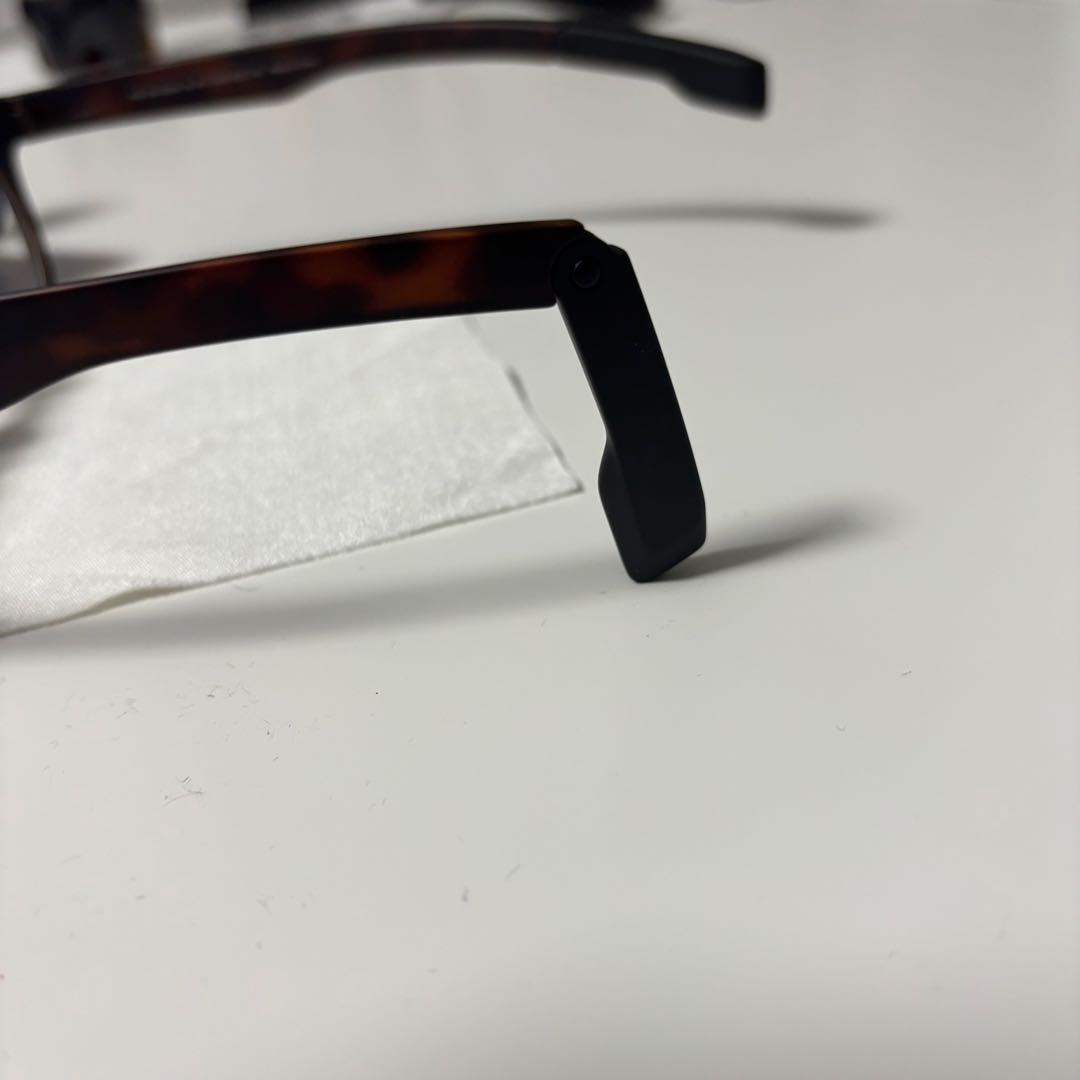 新品　JINS ボストン型メガネ ブラウン　-3.0 可視光調光加工済み