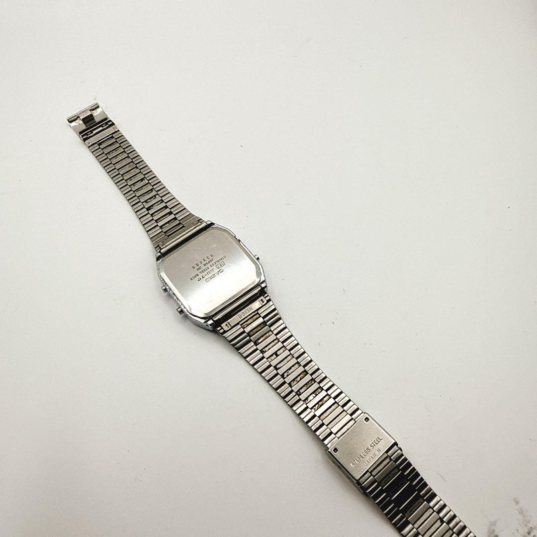 稼働品 CASIO ABE-70 アナデジ 80年代 カシオ デジタル アラーム