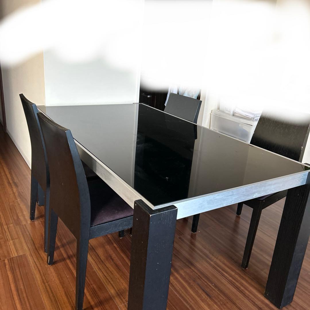 アルモニア ガラステーブル テーブルのみ - メルカリ