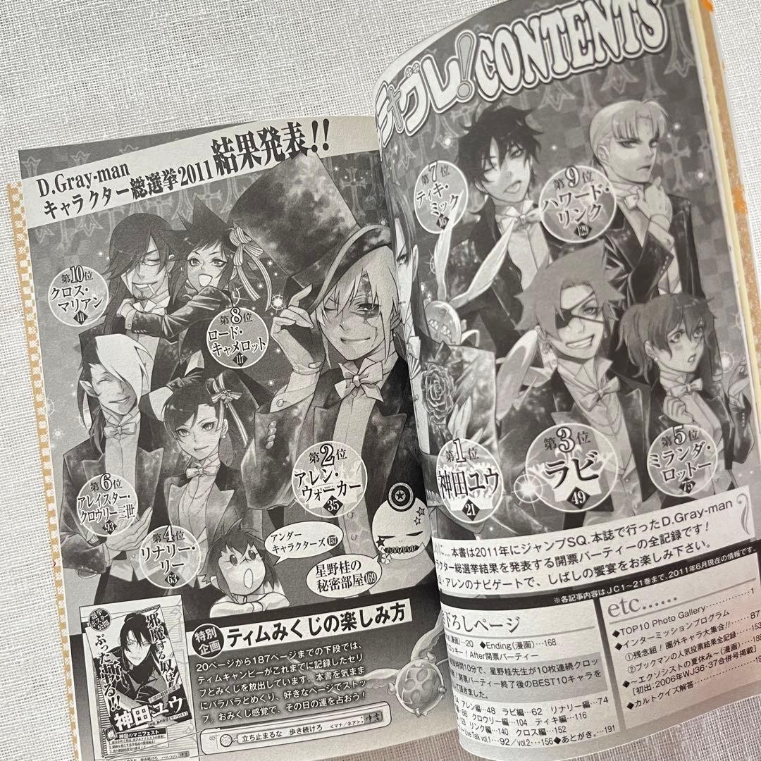 D.Gray-man ディーグレイマン 公式 灰色ノ聖櫃 キャラグレ 星野桂