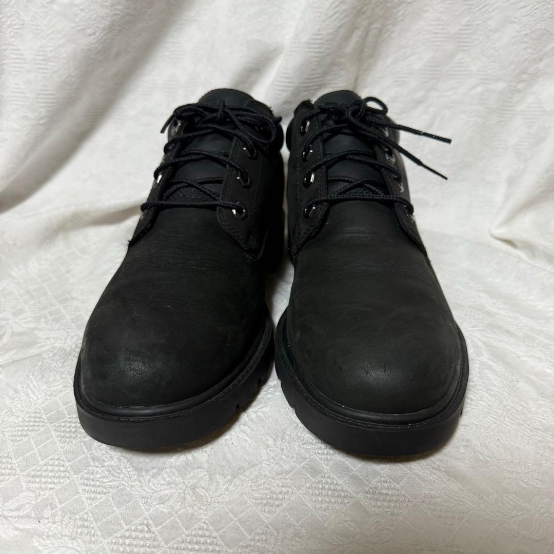 ティンバーランド　ベーシックオックス　ヌバックレザー　黒　26.5cm