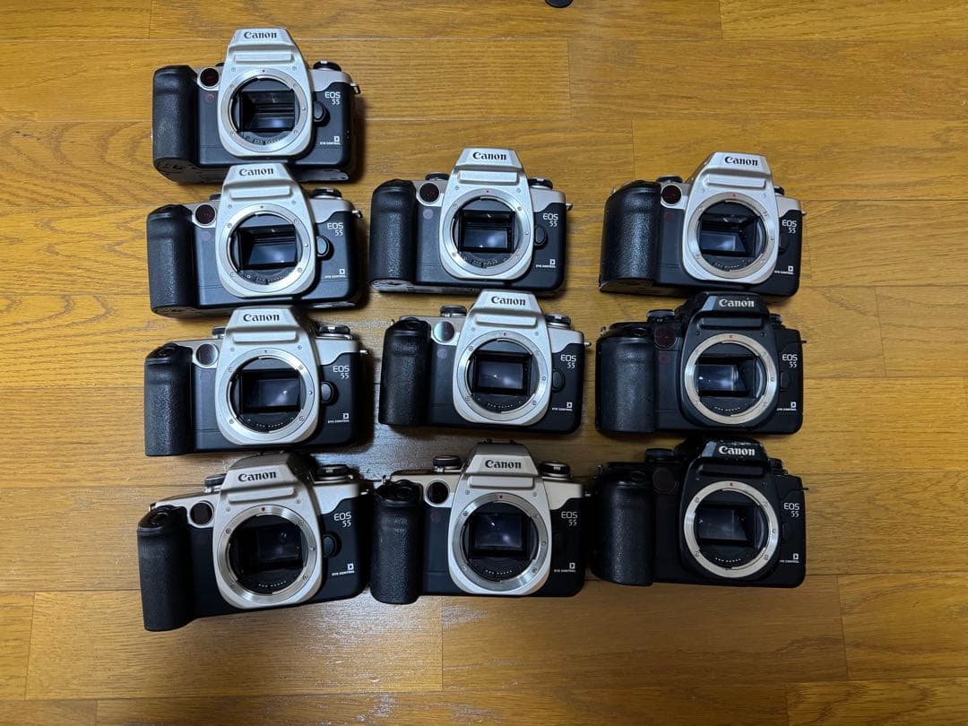 Canon EOS 55 一眼レフカメラ 10台セット 動作未確認 ② - メルカリ