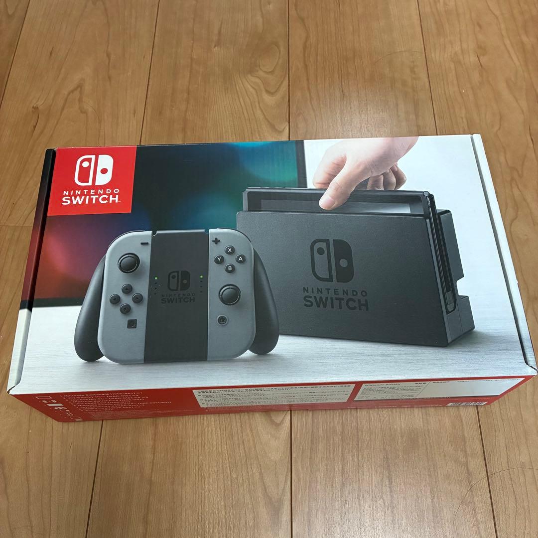 箱あり 初期化済み Nintendo Switch HAC-001 本体 グレー 任天堂 Nintendo Switch 本体 グレー HAC-S-KAAAA Nintendo Switch