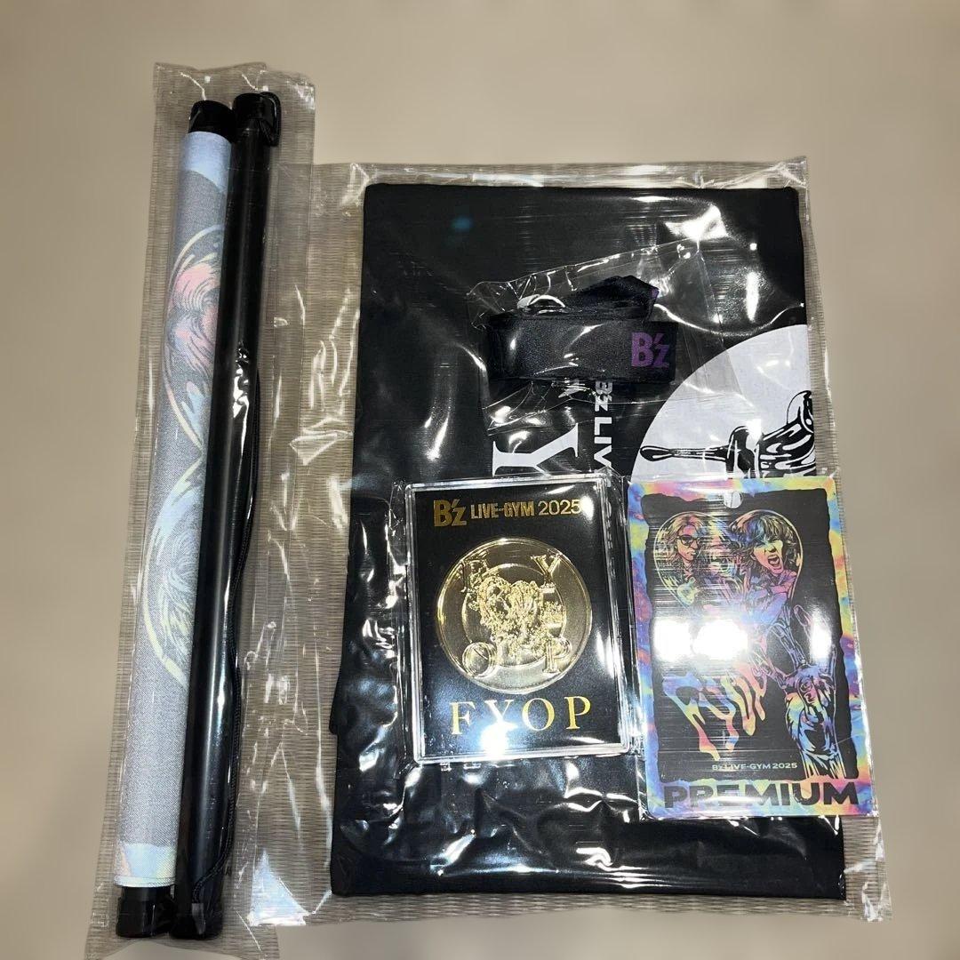 B'z FYOP プレミアム席特典 B'z LIVE-GYM 2025 FYOP プレミアム席 グッズセット 新品未開封