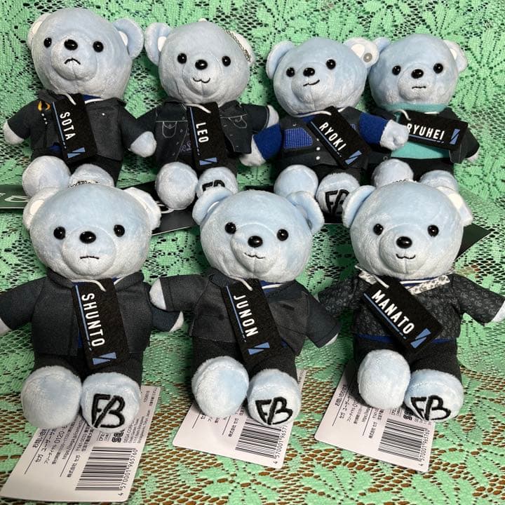 BE FIRST ビーファースト ビーファースト/(青)ぬいぐるみセット