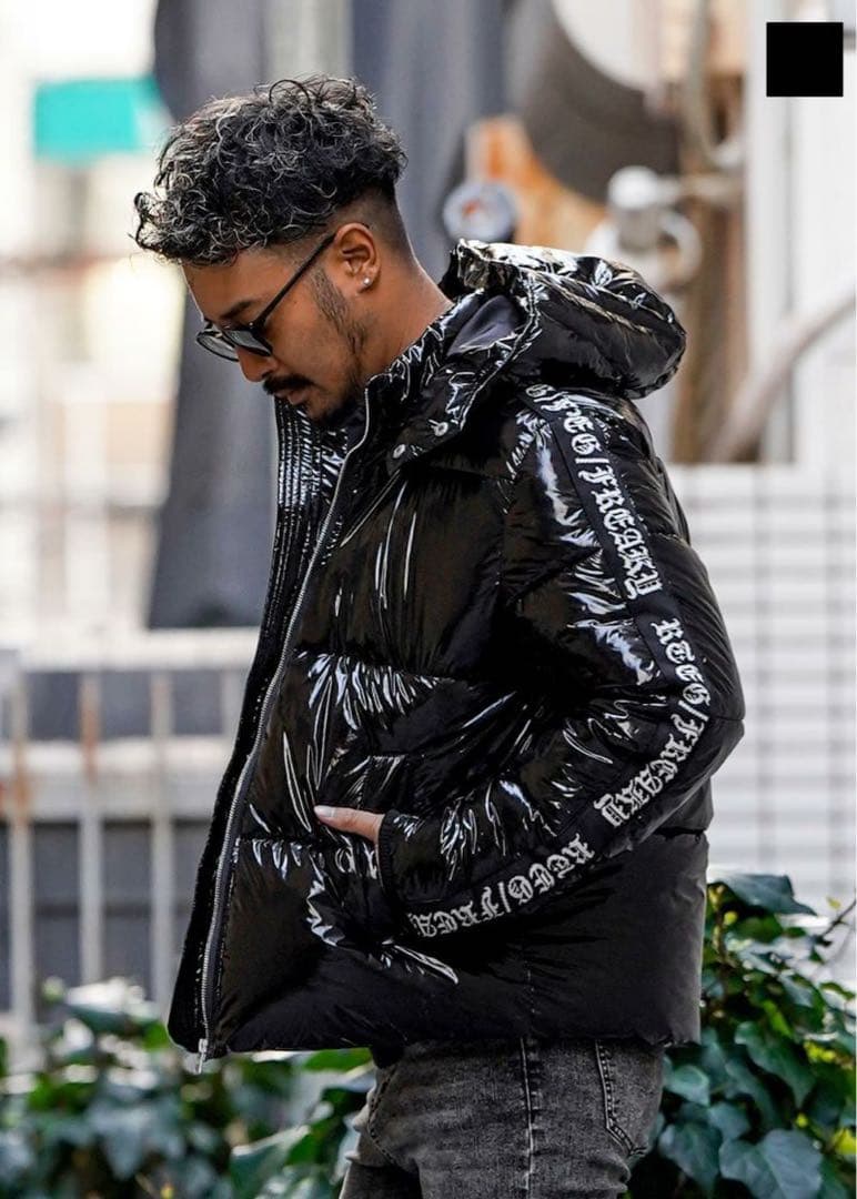 アダムスジャグラー RTEG O.Eジャガードブルゾン ダウンジャケット