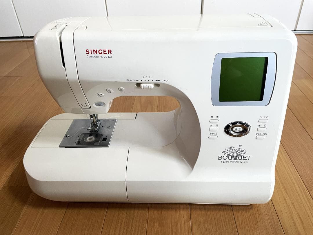 シンガーミシン Computer 9700DX BOUQUET 説明書付 SIN - メルカリ