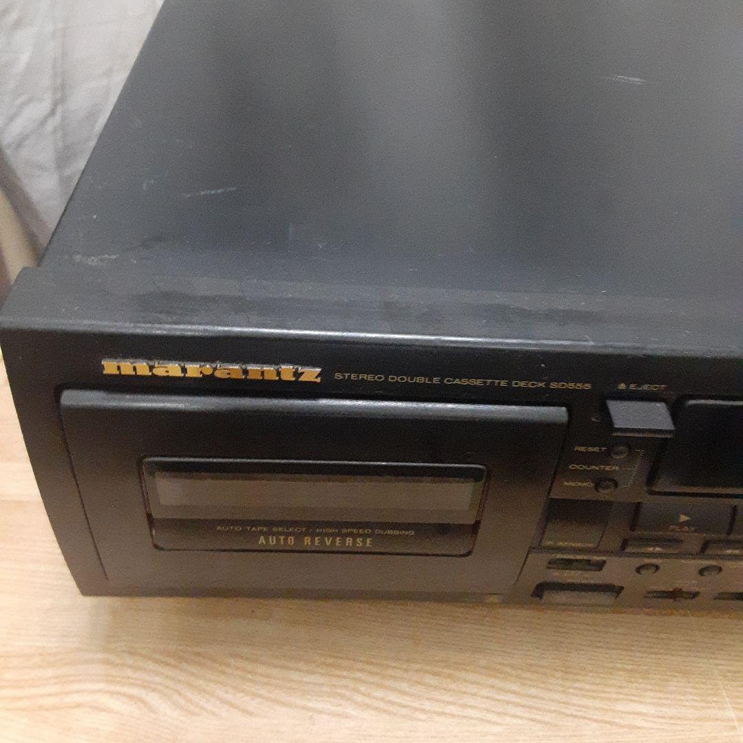 マランツ ダブルカセットデッキ SD555 ジャンク - メルカリ