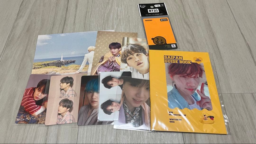 BTS SUGA グッズまとめてセット BTS Official MERCH BOX #15 Full Set UNSEALED Yoongi Suga Free