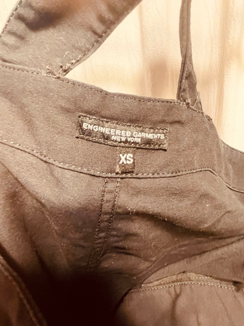 engineered garments overall xs black 冬物 Engineered Garments www
