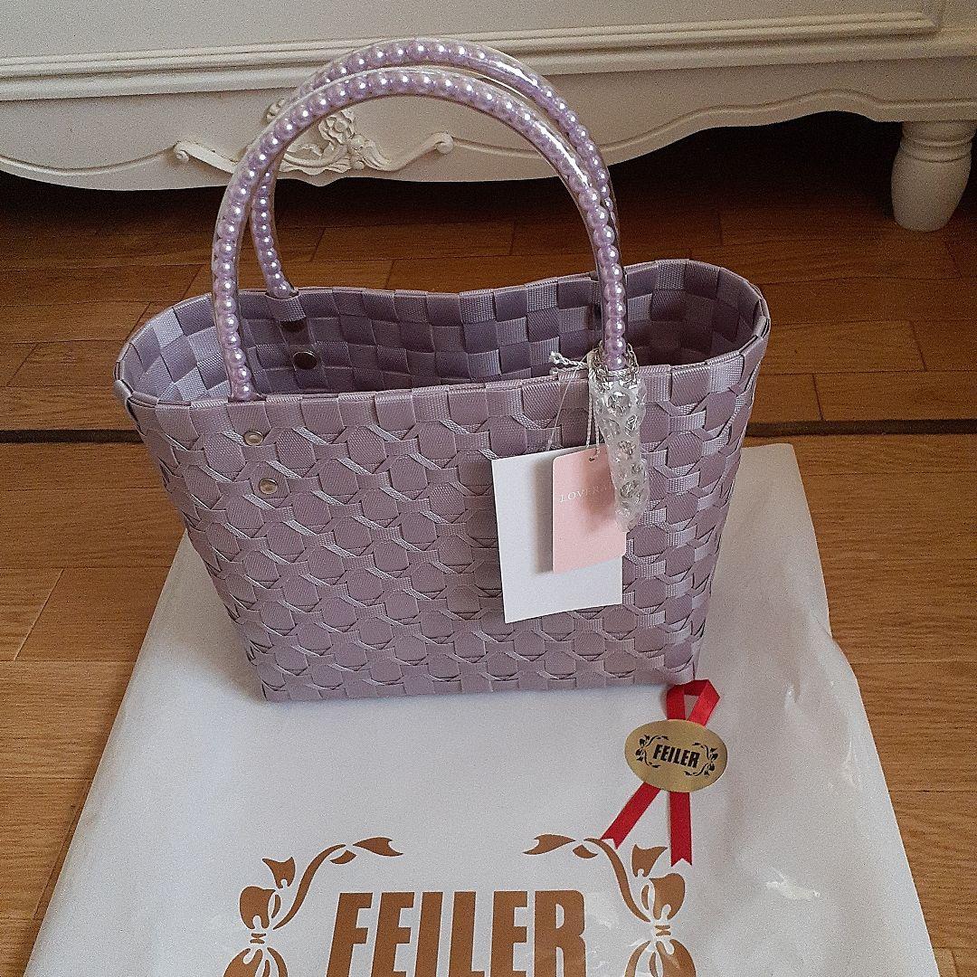 新品 フェイラー ラブラリー プラかごバック パール タグ付き - メルカリ