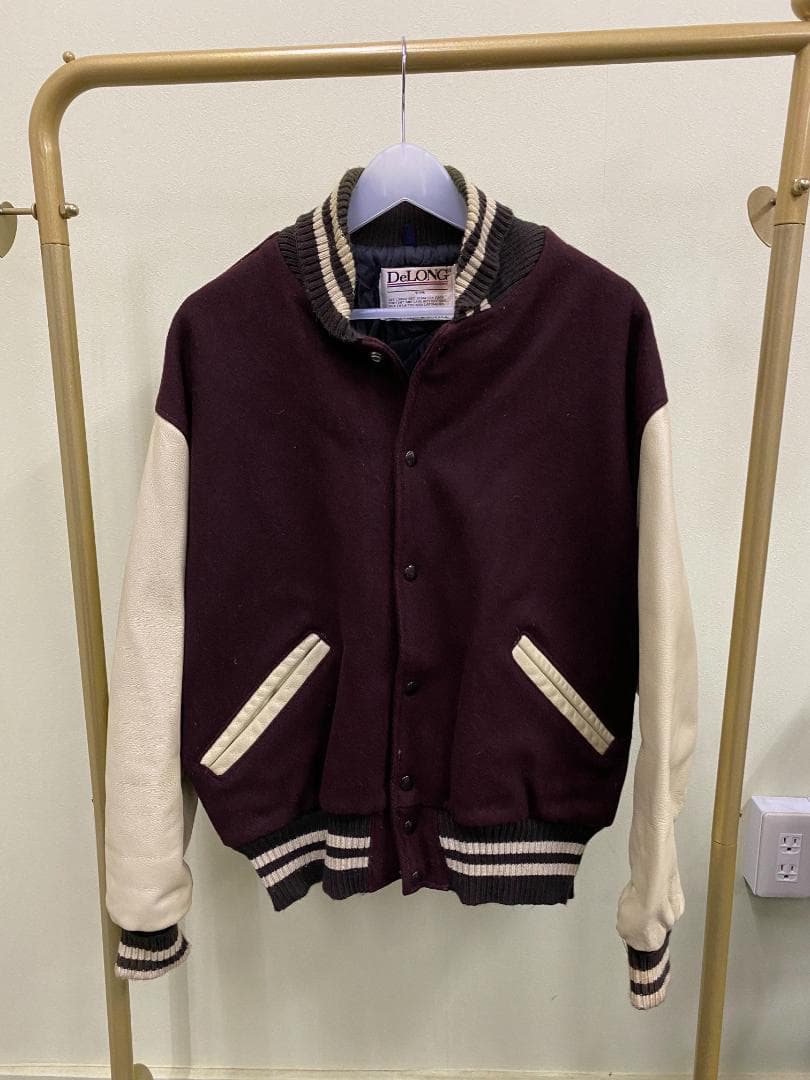 DeLONG バーガンディ スタジャン アメリカ製 - メルカリ