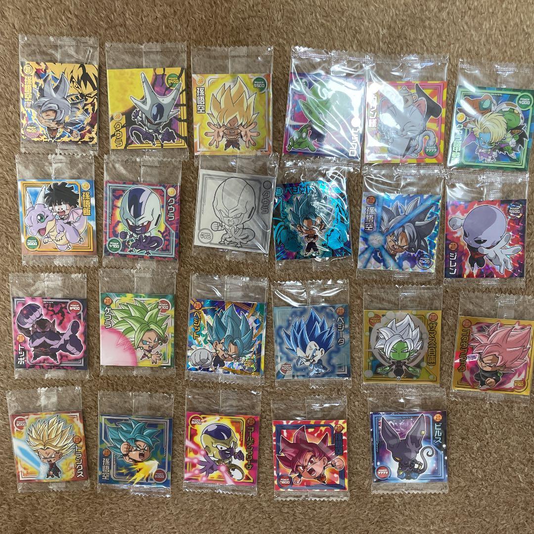 ドラゴンボール 超戦士 シール ウエハース W8 コンプドラゴンボール超