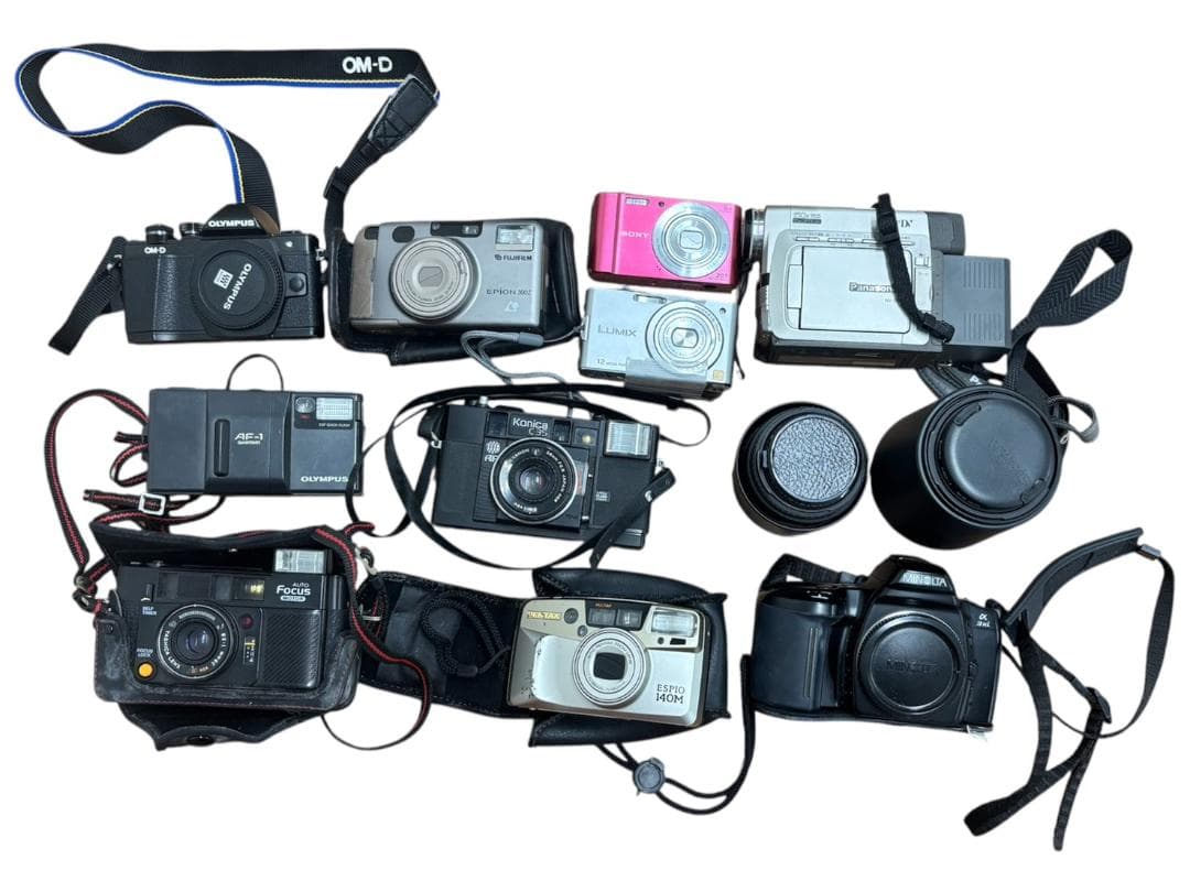 ジャンク) カメラセット デジタル・フィルムカメラ 10台まとめ - メルカリ