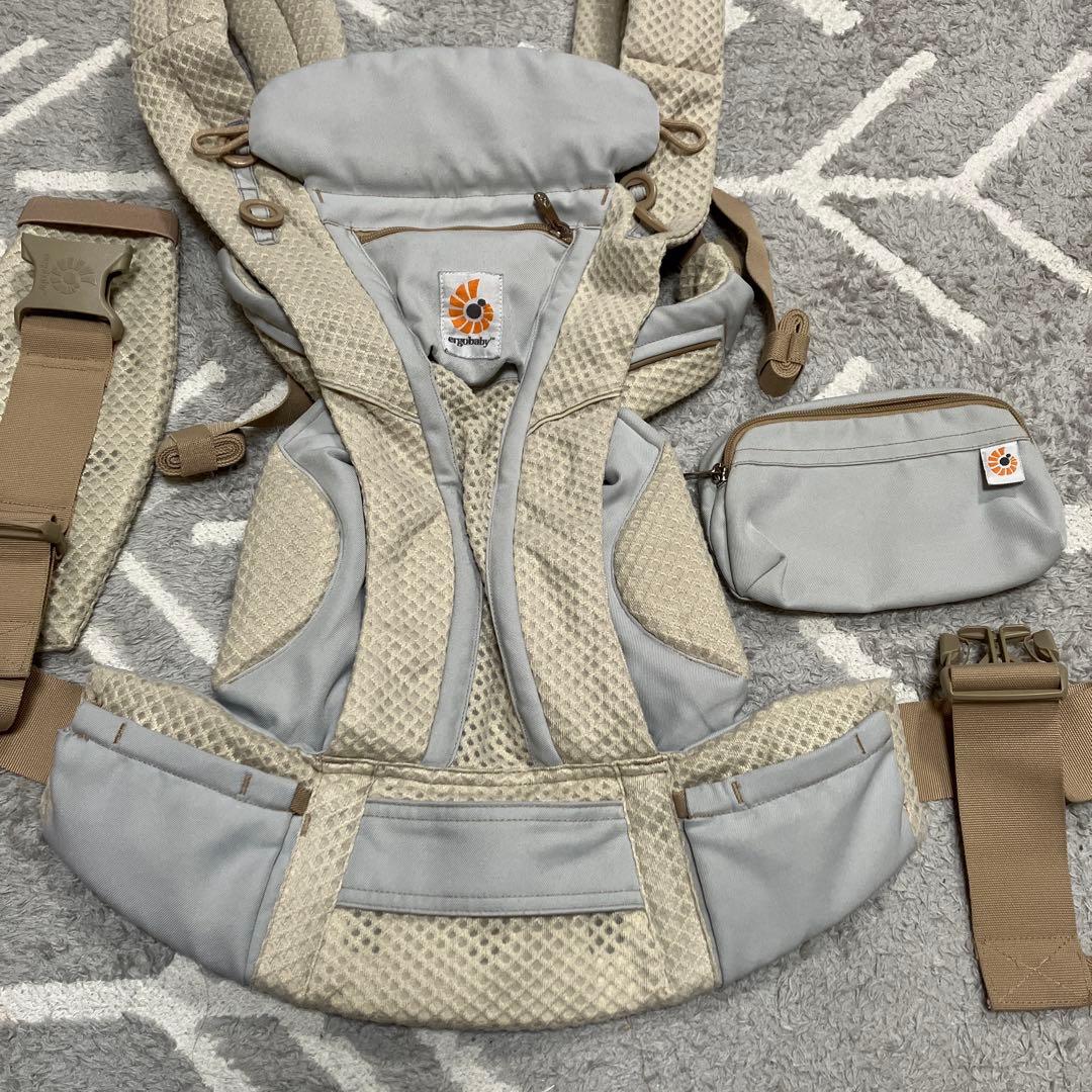 エルゴベビー オムニブリーズ 新生児 赤ちゃん 抱っこ紐 サンド