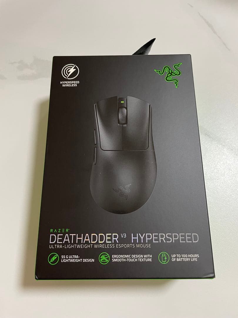 Razer DeathAdder V3 hyperspeed +8kドングル Amazon.com: Razer DeathAdder V3 HyperSpeed Wireless Gaming Mouse