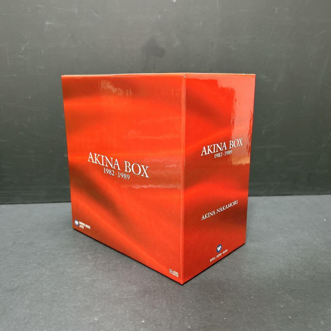 中森明菜 AKINA BOX 1982 1989 CD18枚組 完全生産限定盤 中森明菜 / AKINA BOX 1982-1989(完全生産限定盤/18CD) | CD買取【総合