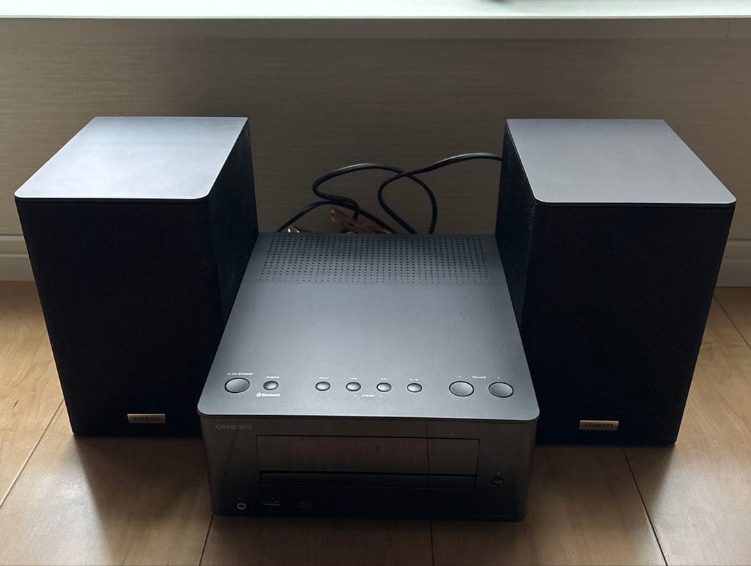 ONKYO CR-U1X D-U1X CDコンポ Bluetoothリモコン付き
