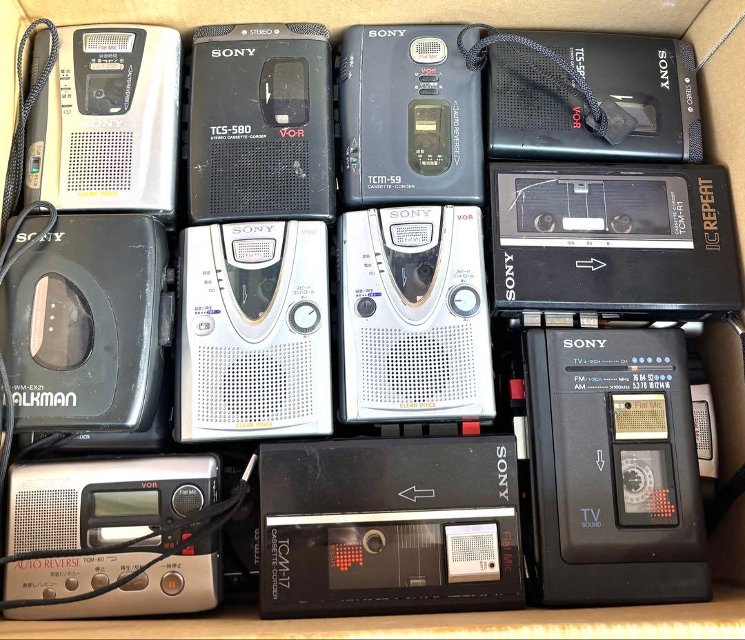SONY カセットプレーヤー ジャンク品 41台 まとめセット