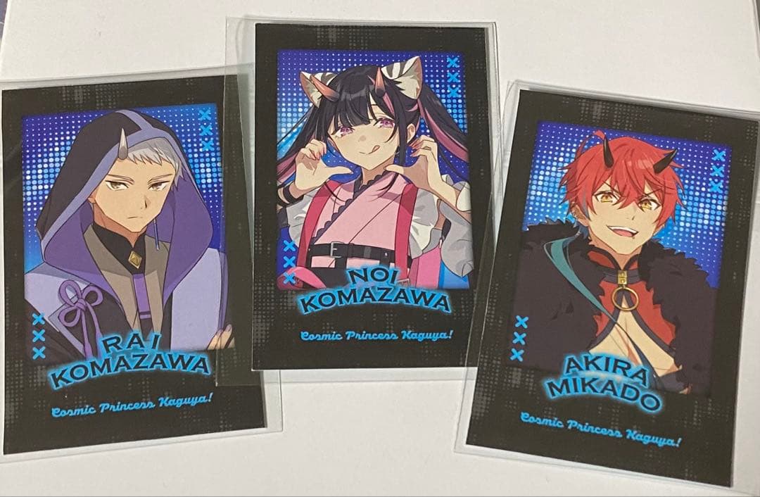 アニメディア3月号 付録 特典 超かぐや姫！ フォトカード ブラック