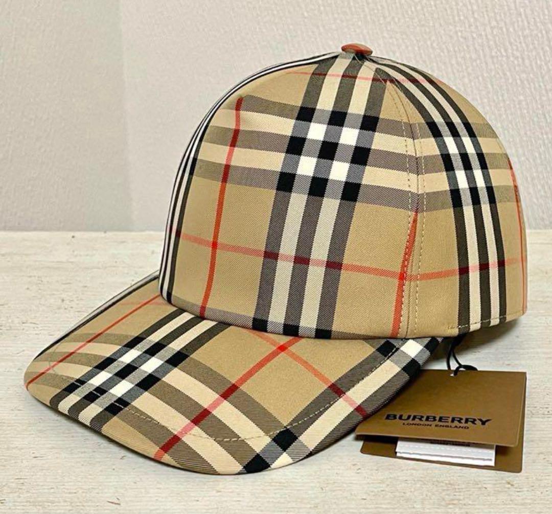 BURBERRY バーバリー チェック柄 ベースボールキャップ