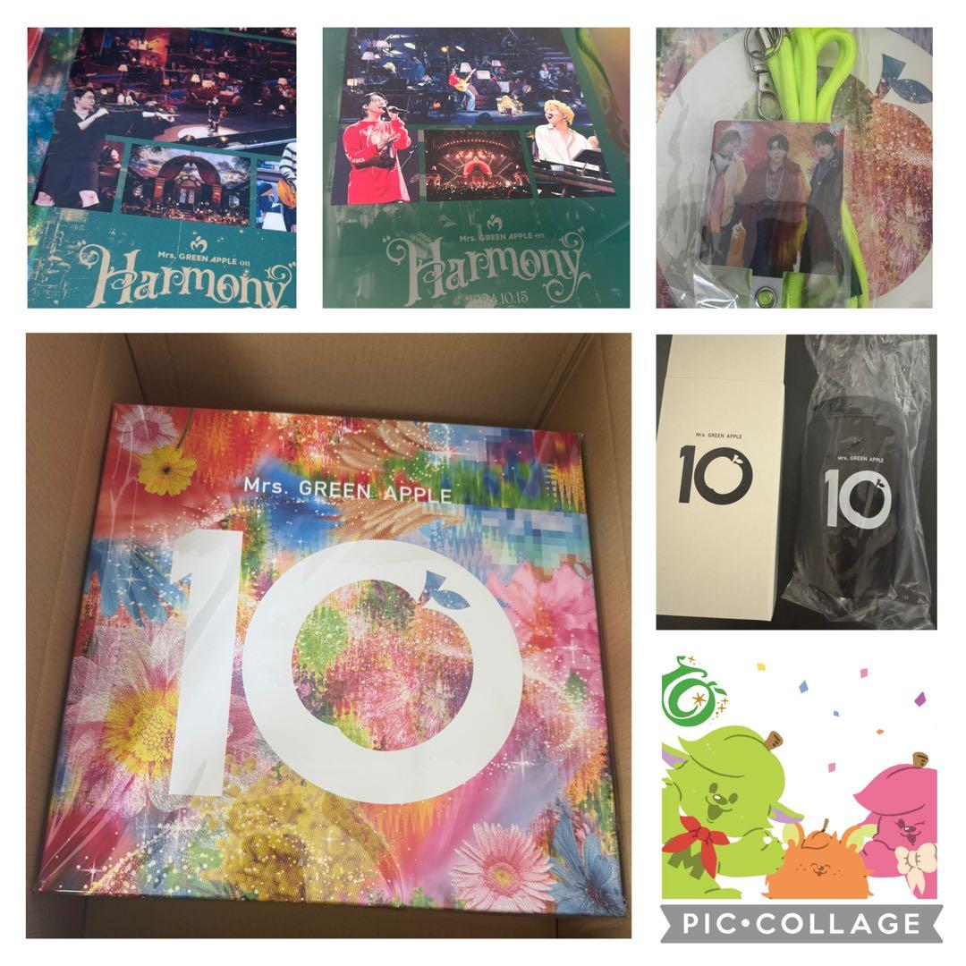 Mrs.GREEN APPLE 10 初回限定BOX 未開封 新品未開封 Mrs GREEN APPLE 10 初回限定盤 CD+Blu-ray｜Yahoo!フリマ