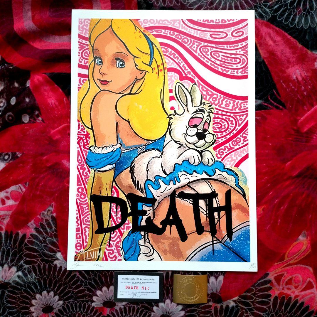 death nyc 世界限定100枚 不思議の国のアリス ディズマランド - メルカリ