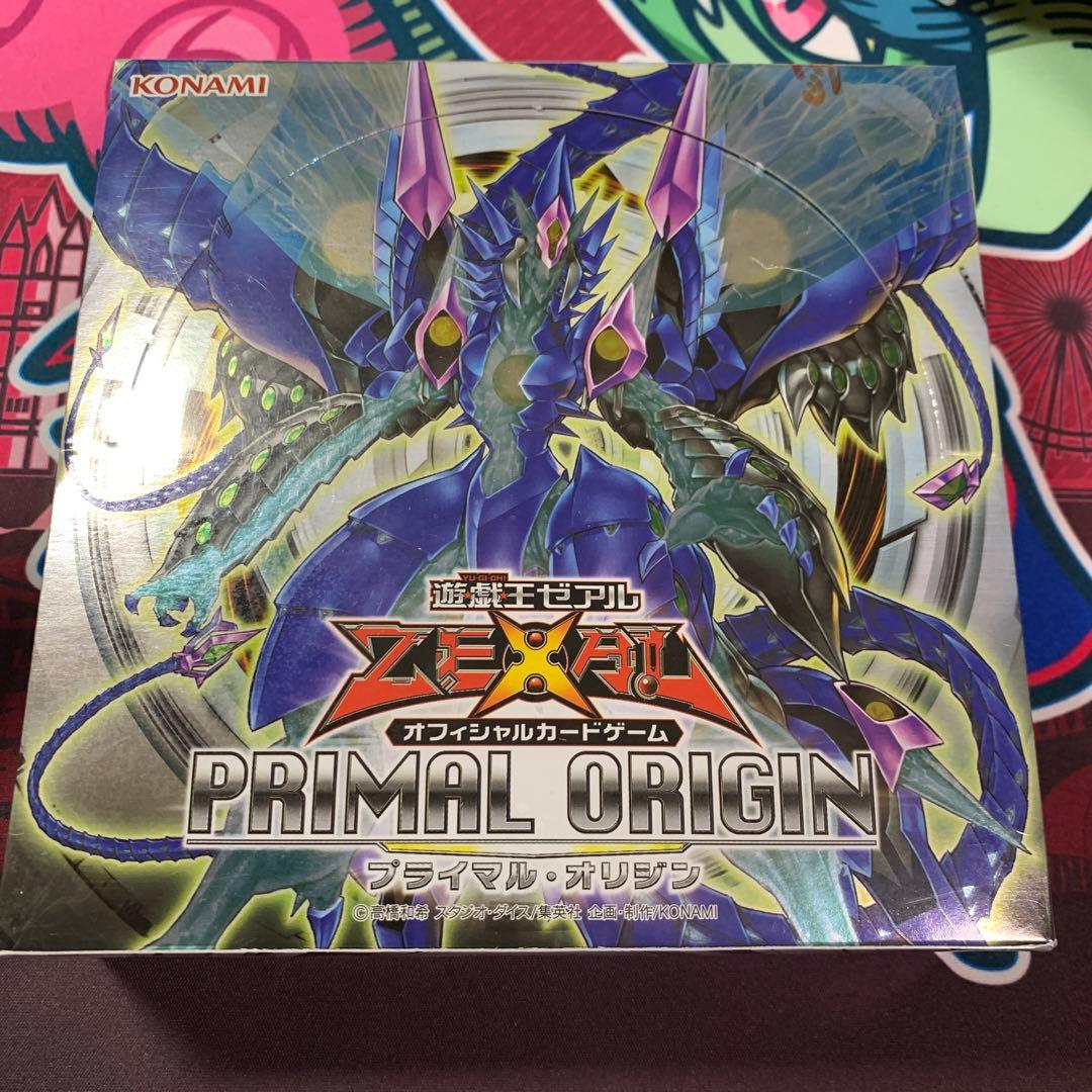 遊戯王 ゼアル ZEXAL プライマルオリジン 未開封 BOX シュリンク付き