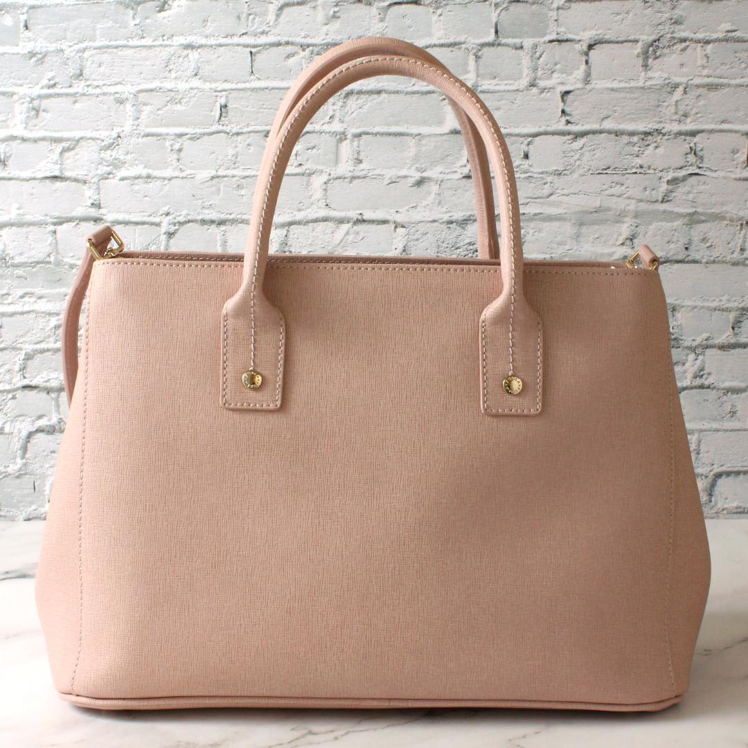 ✨極美品✨ フルラ LINDA トートバッグ 肩掛け 2way くすみピンク