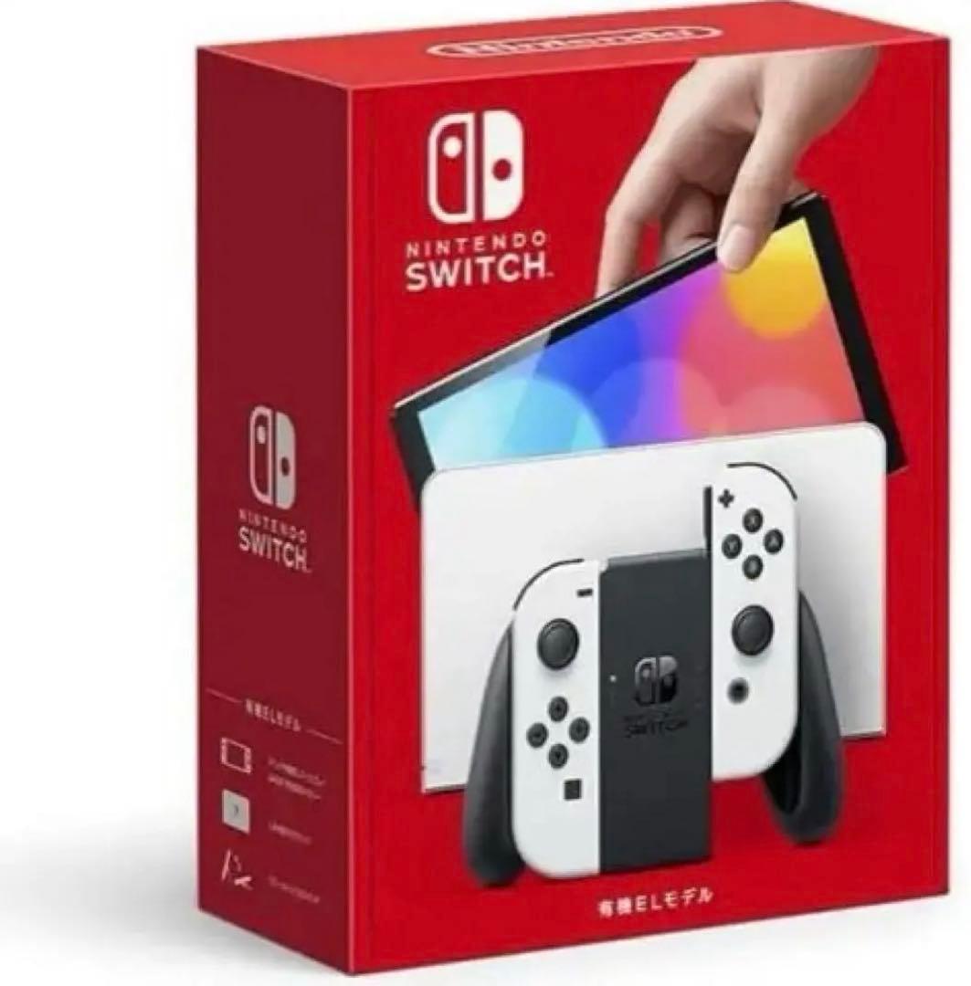 【新品・未使用】Nintendo Switch 有機ELモデル　ホワイト Amazon.co.jp: Nintendo Switch(有機ELモデル) Joy-Con(L)/(R