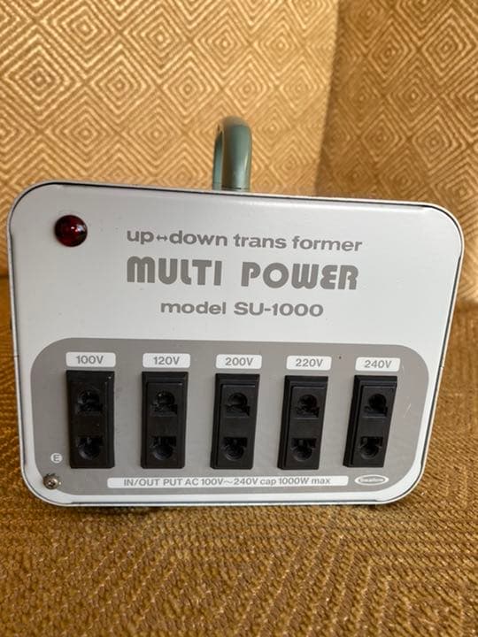 アップ ダウン 変圧器 1000W