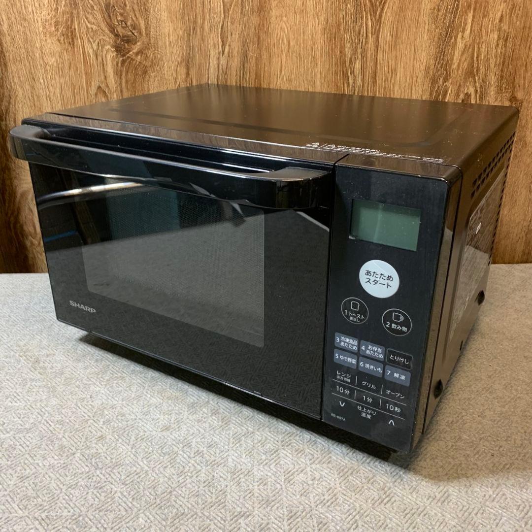 J051\" SHARP 電子レンジ RE-SS7A-B　2022年製 Amazon | シャープ オーブンレンジ 18L フラット ヘルツフリー