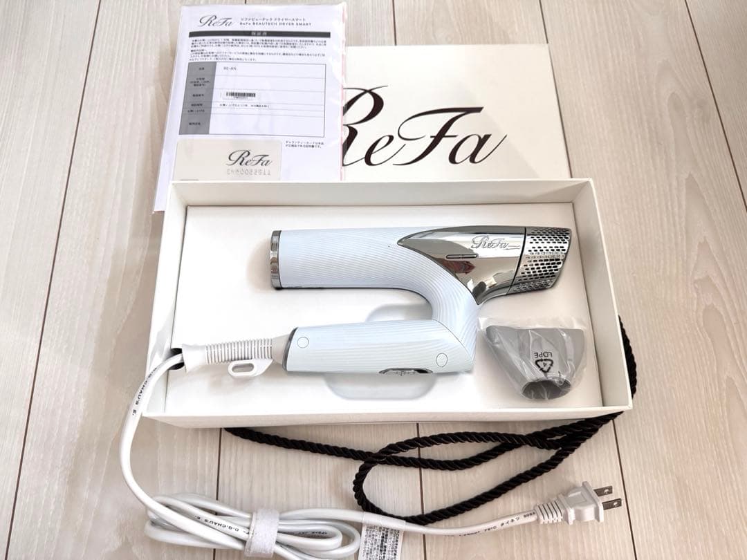 【ジャンク】Refa ビューティックドライヤースマート ホワイト白 リファビューテック ドライヤースマート | ドライヤー | ReFa（リファ