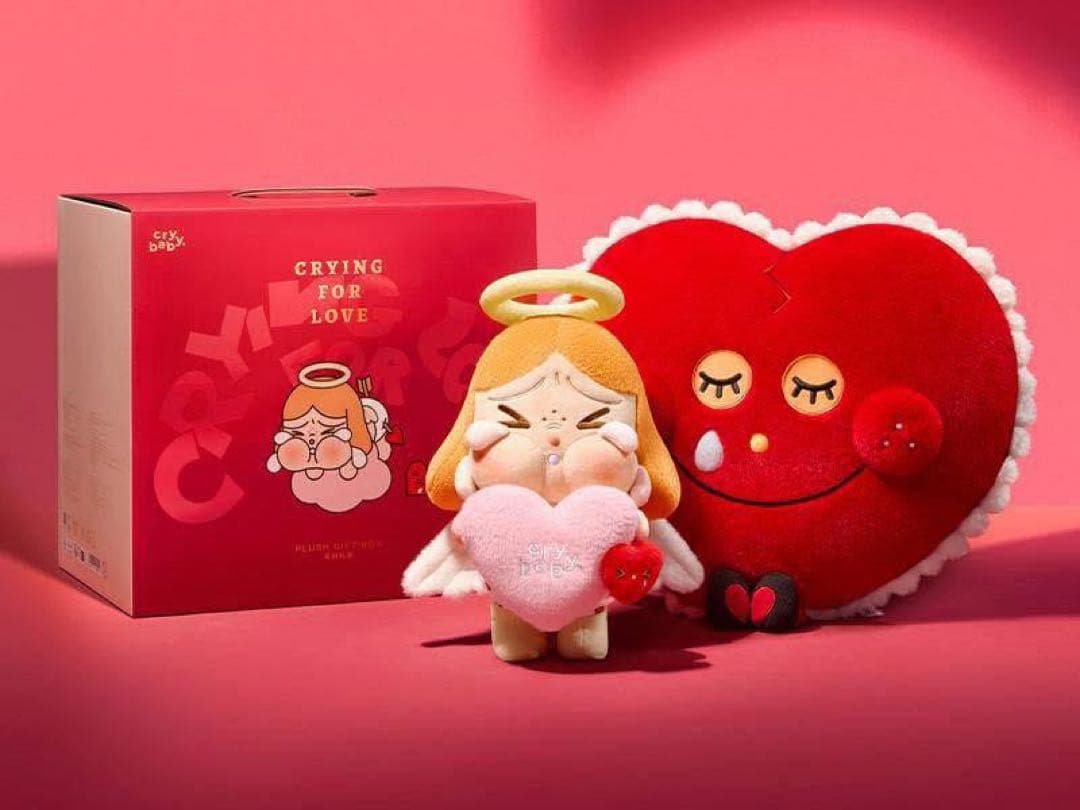 Crybaby Crying for Love ぬいぐるみ ギフトボックス CRYBABY Crying for Love Series-Plush Gift Box - POP MART (United