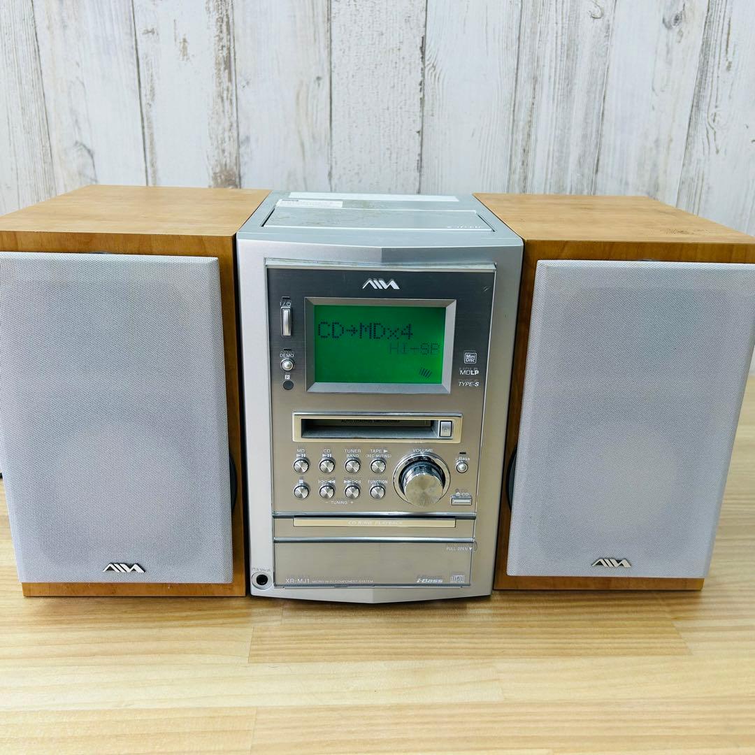 限定1台】 AIWA アイワ CD MD コンポ ミニコンポ CX-LMJ1 - メルカリ