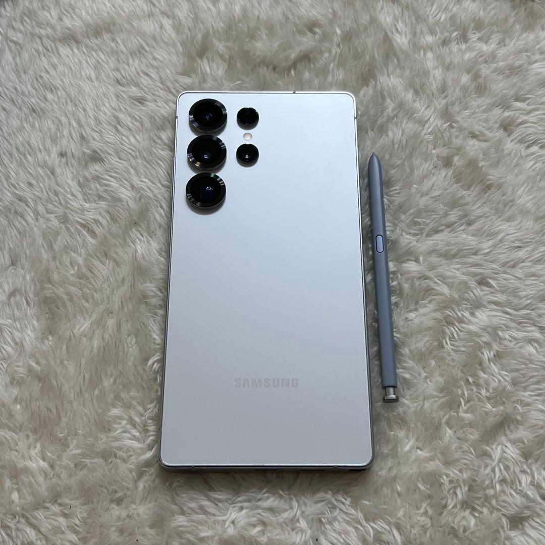 ☆ Galaxy S25 ultra 256GB ホワイトシルバー j09 - メルカリ